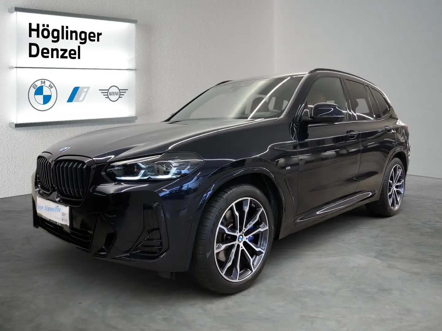 BMW X3 xDrive 20d Schwarz - 2