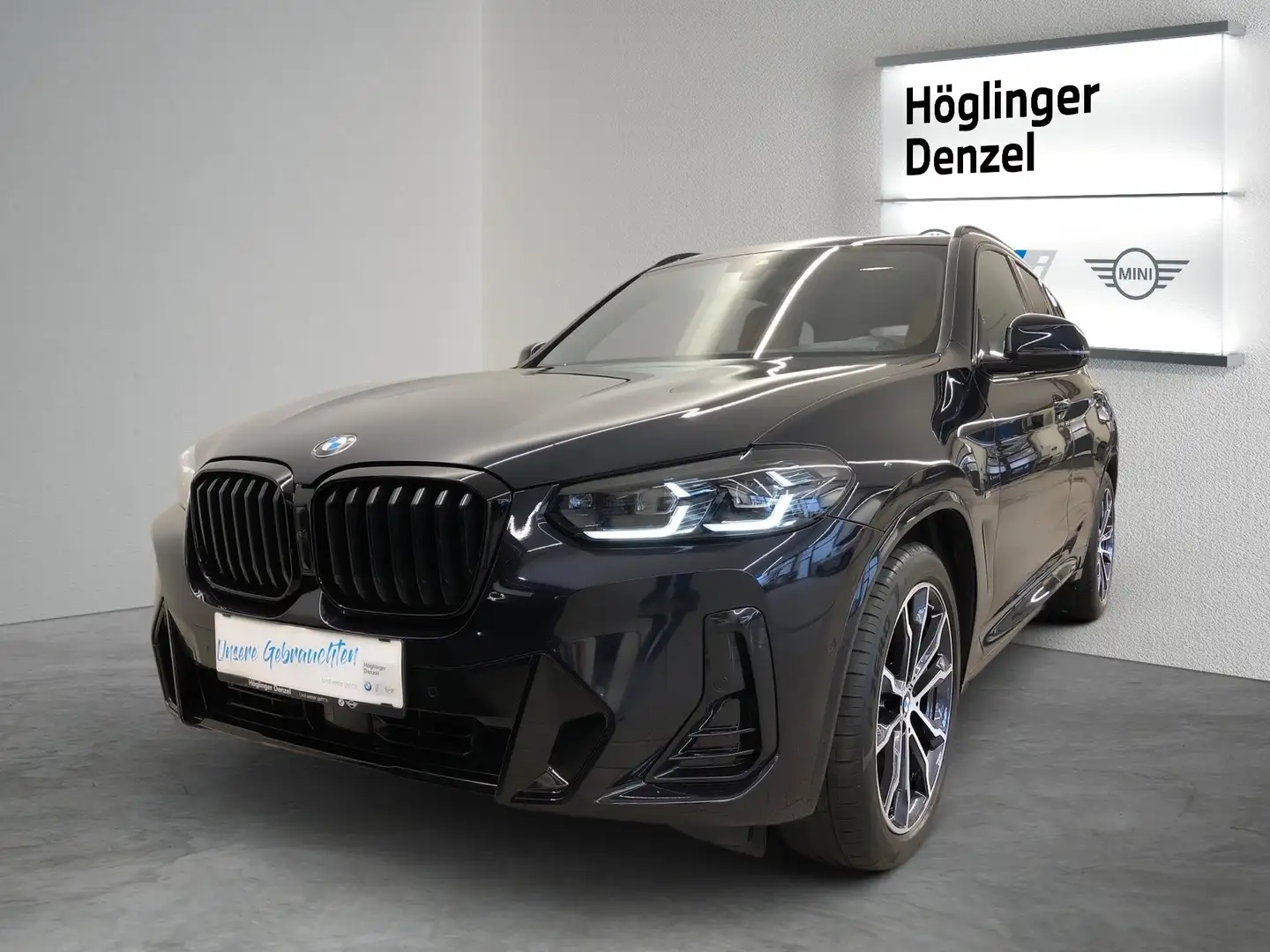 BMW X3 xDrive 20d Schwarz - 1