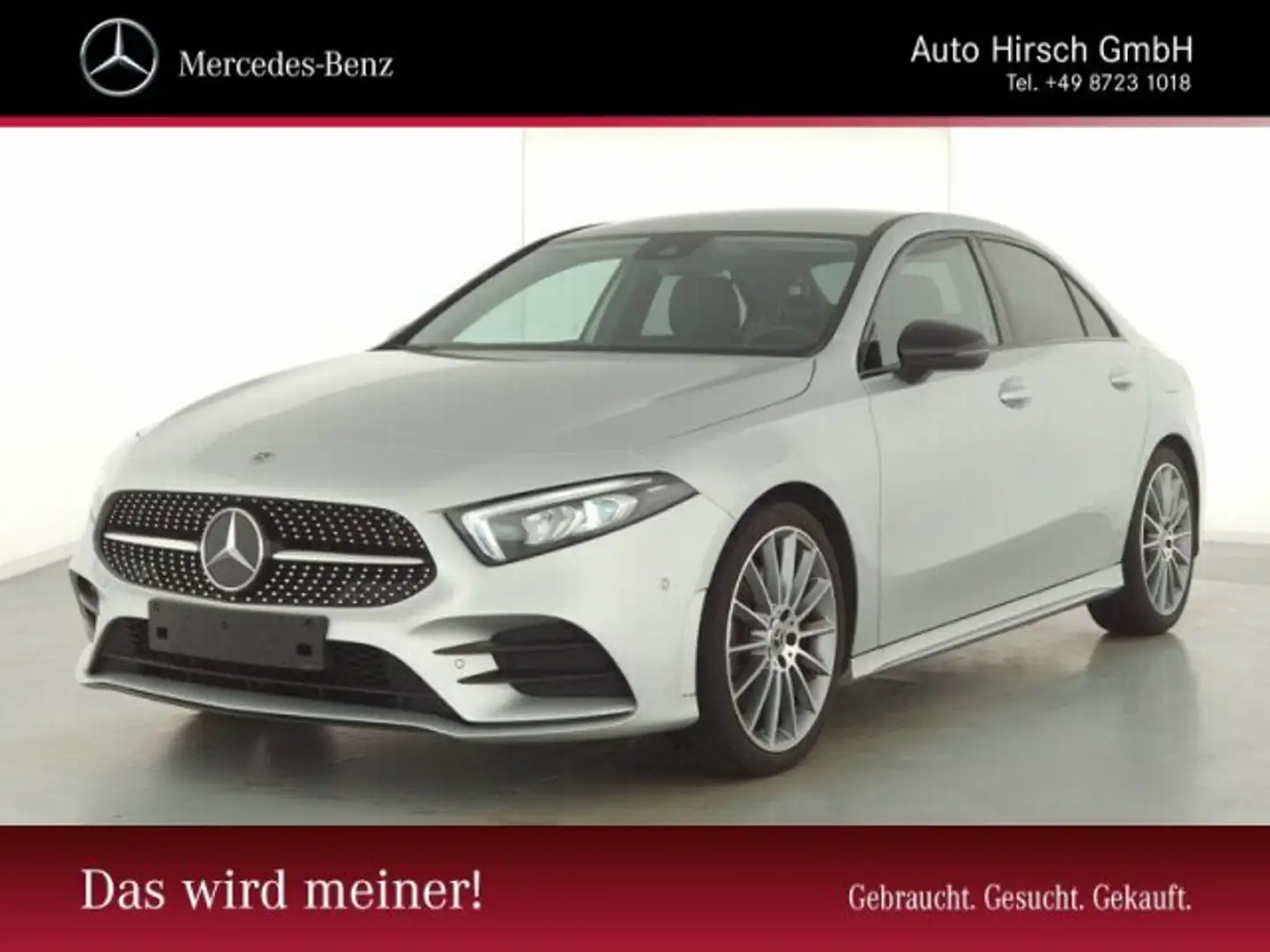 Mercedes-Benz A 250 A 250 4MATIC Limo AMG+MBUXHigh+LED+19ZollVielspe Zilver - 1