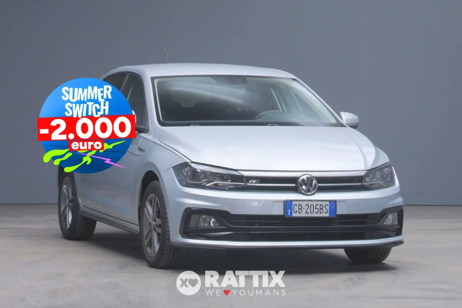 Volkswagen Polo 1.0 TSI 95CV Sport Grigio - 1