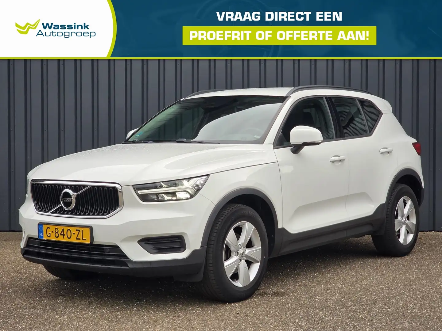 Volvo XC40 T3 163pk Automaat | Bluetooth | Carplay/Android Au Blanc - 1
