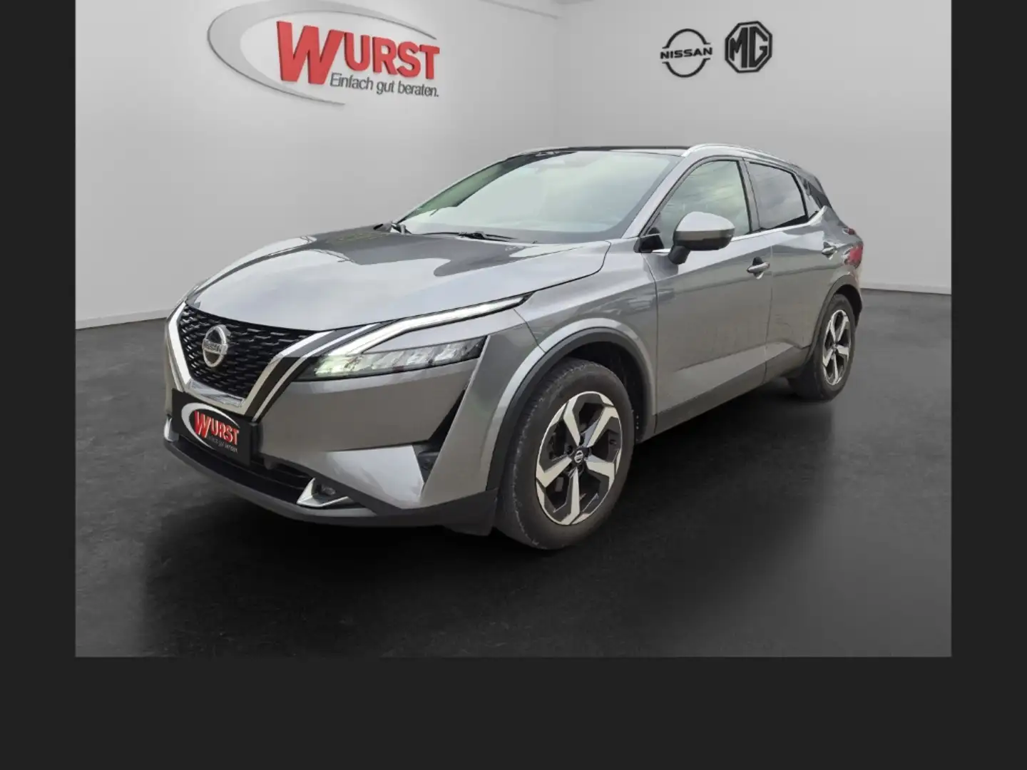 Nissan Qashqai N-Connecta 1.3 DIG-T  Winterpaket Design-Paket AHK Grau - 1