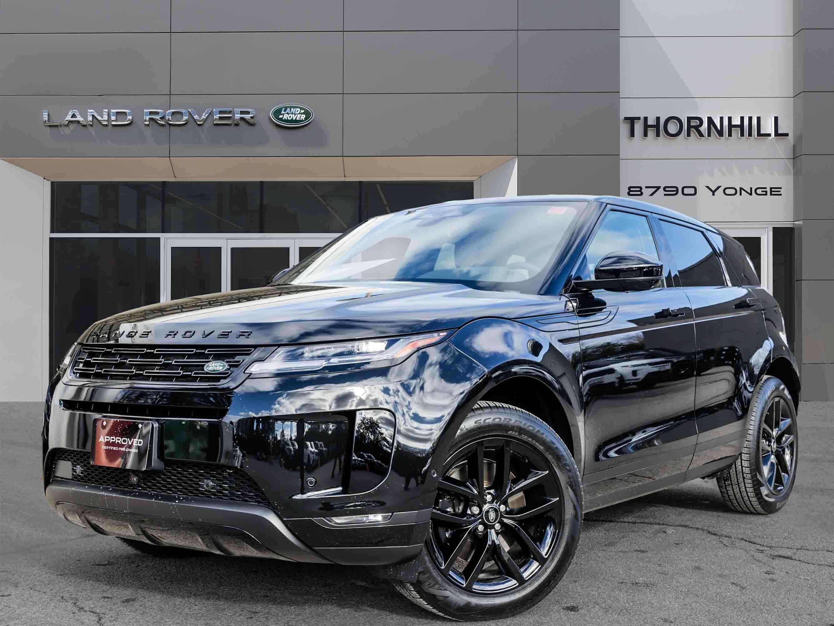 2026 Land Rover Range Rover Evoque P250 S 5YR/160KM CPO!! 4.80% RATE 84 MONTHS!!