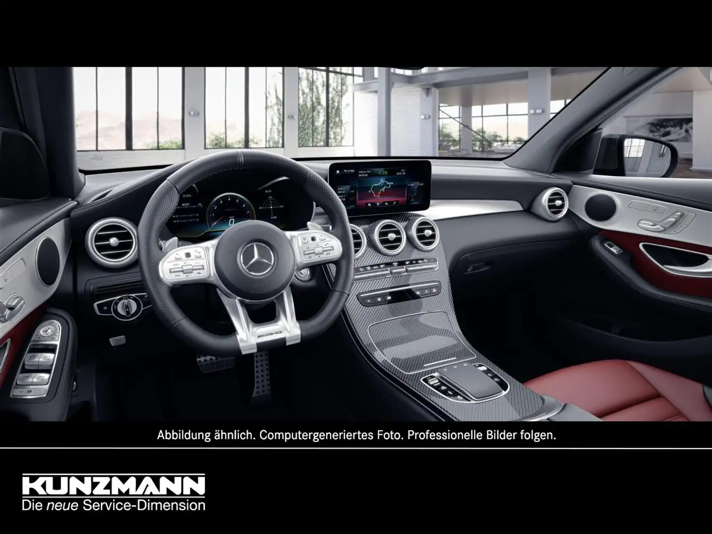 Mercedes-Benz GLC 43 AMG 4M Night Panorama Distronic Memory Weiß - 2