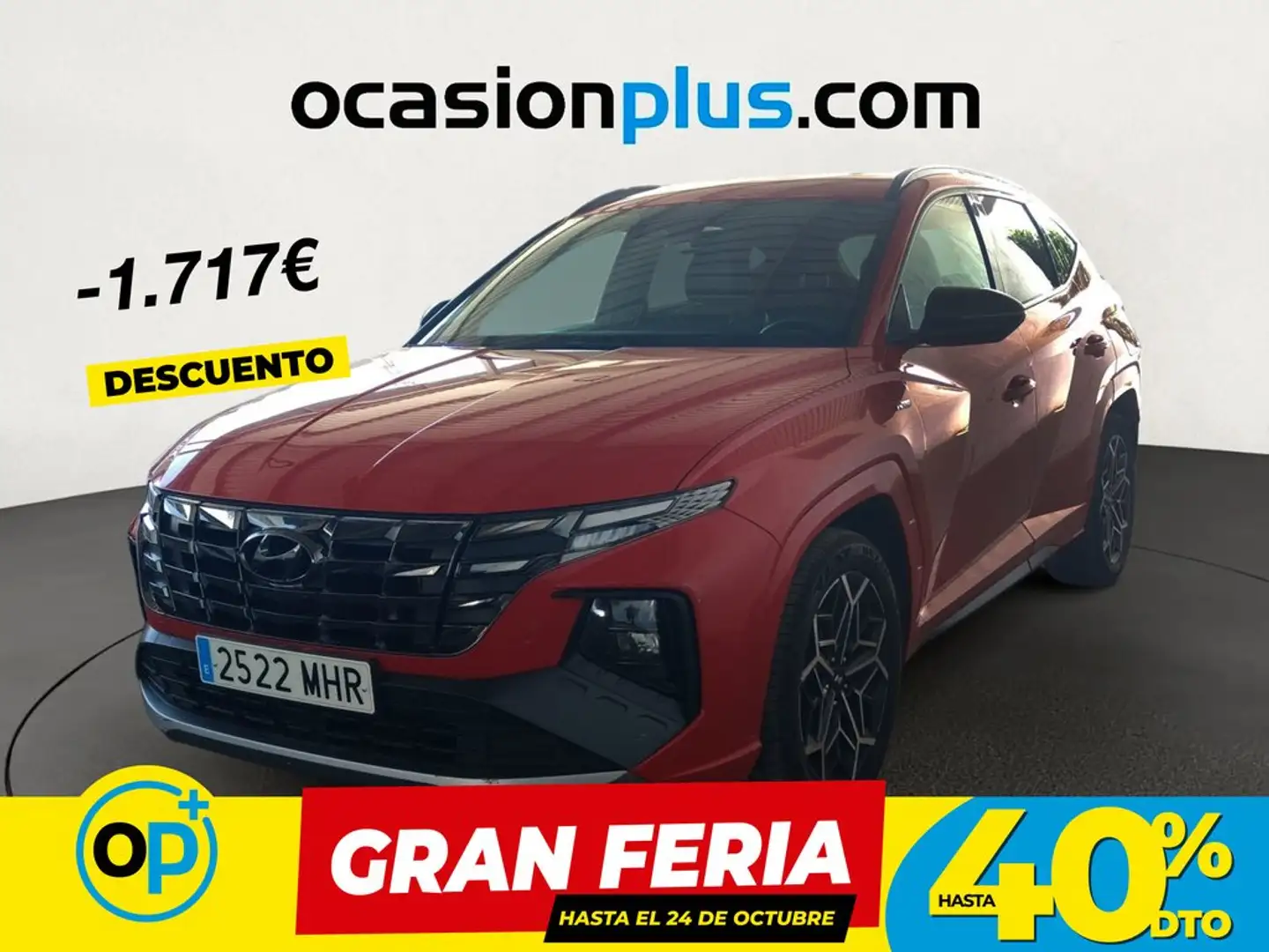 Hyundai TUCSON 1.6 TGDI Nline 30 Aniversario 4x2 Rojo - 1