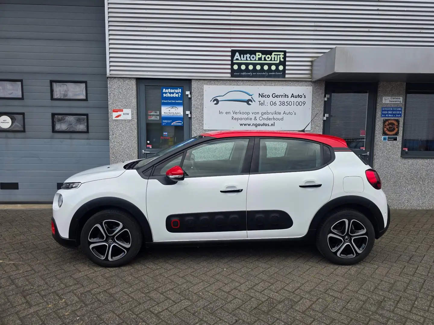 Citroen C3 1.2 PureTech S&S Feel Edition Top Staat!!! Wit - 2