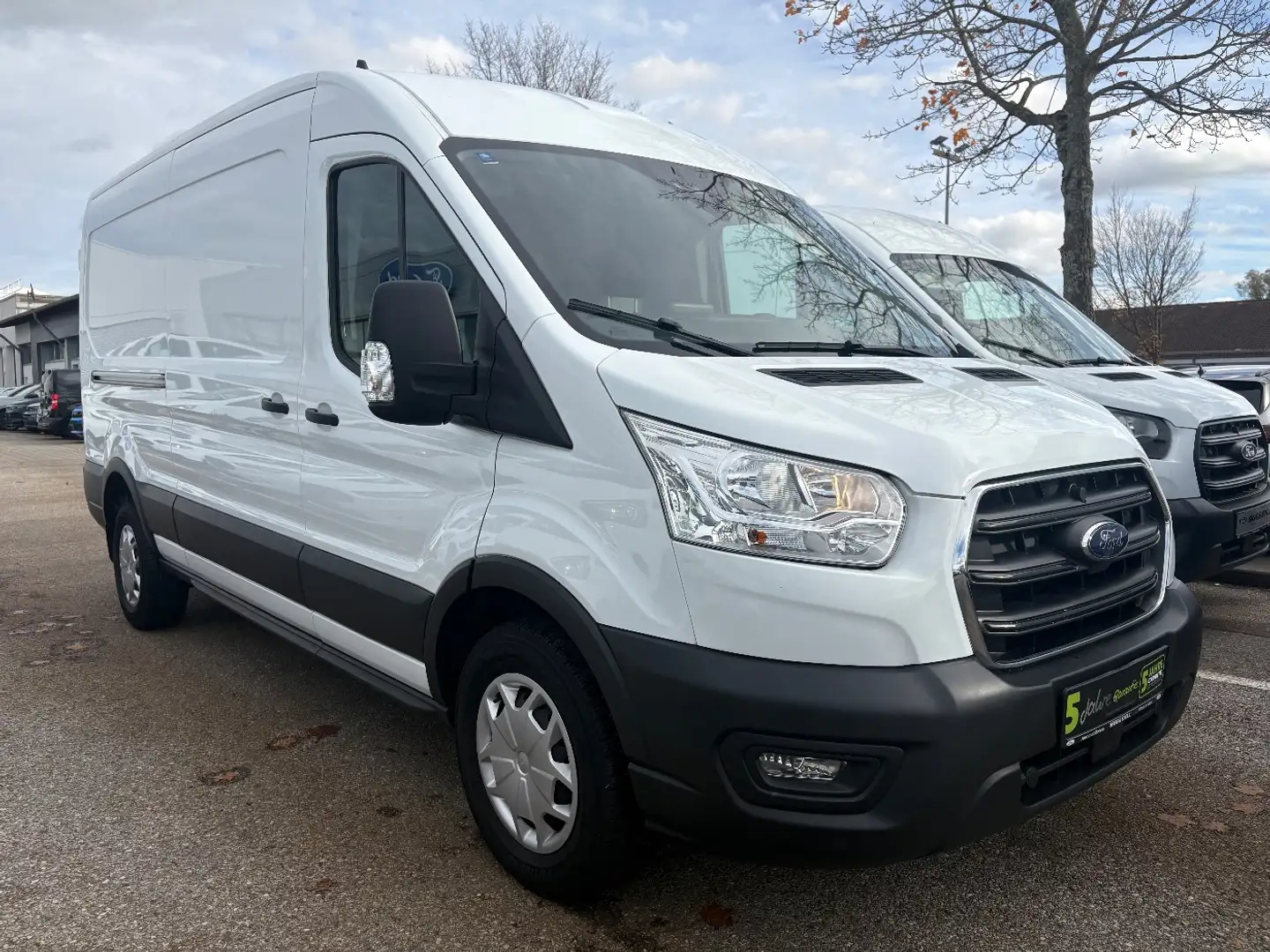 Ford Transit 350 L3 Trend AHK*KLIMA*NAVI-APP*SHZ*PDC*CA Blanc - 2