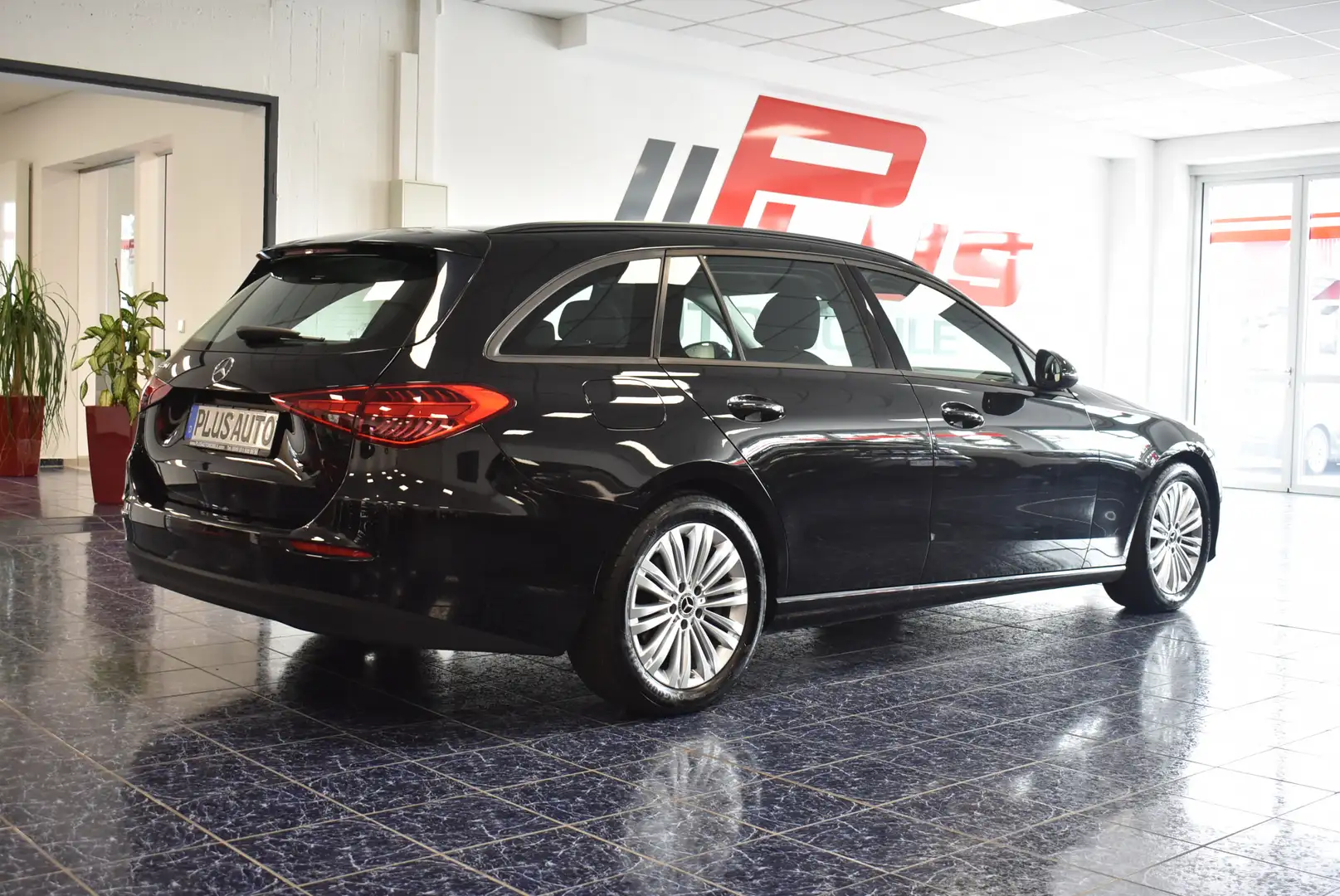 Mercedes-Benz C 220 T Autom Navi LED Temp PDC 1-Hand Noir - 2