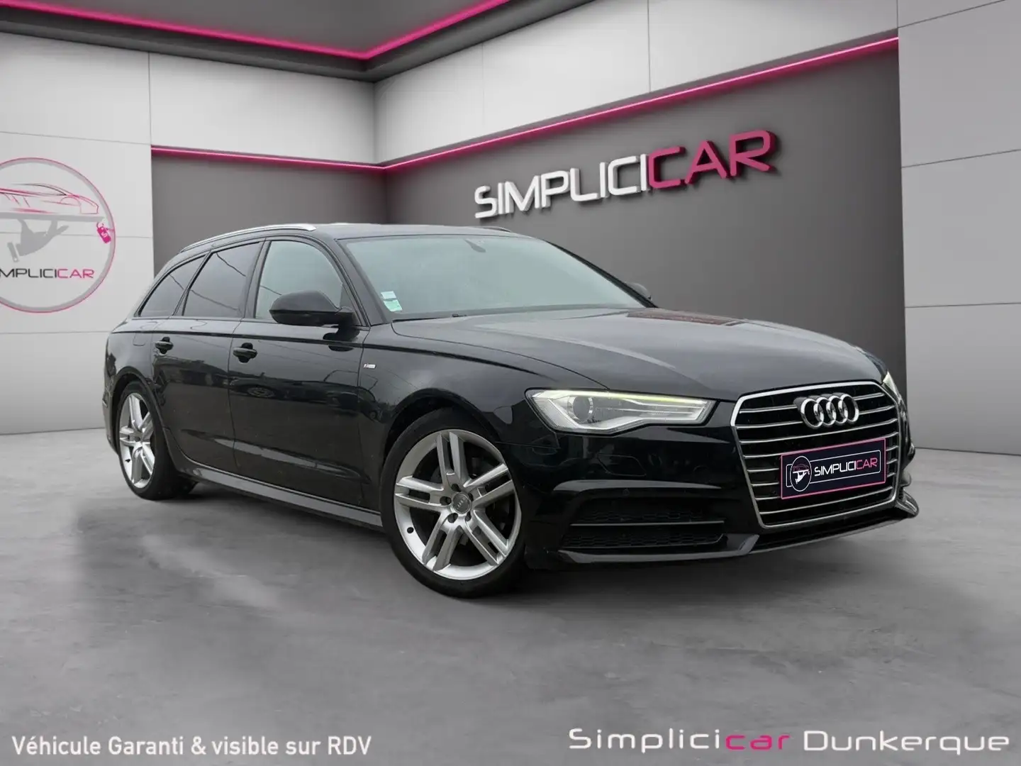 Audi A6 S line Blanc - 1