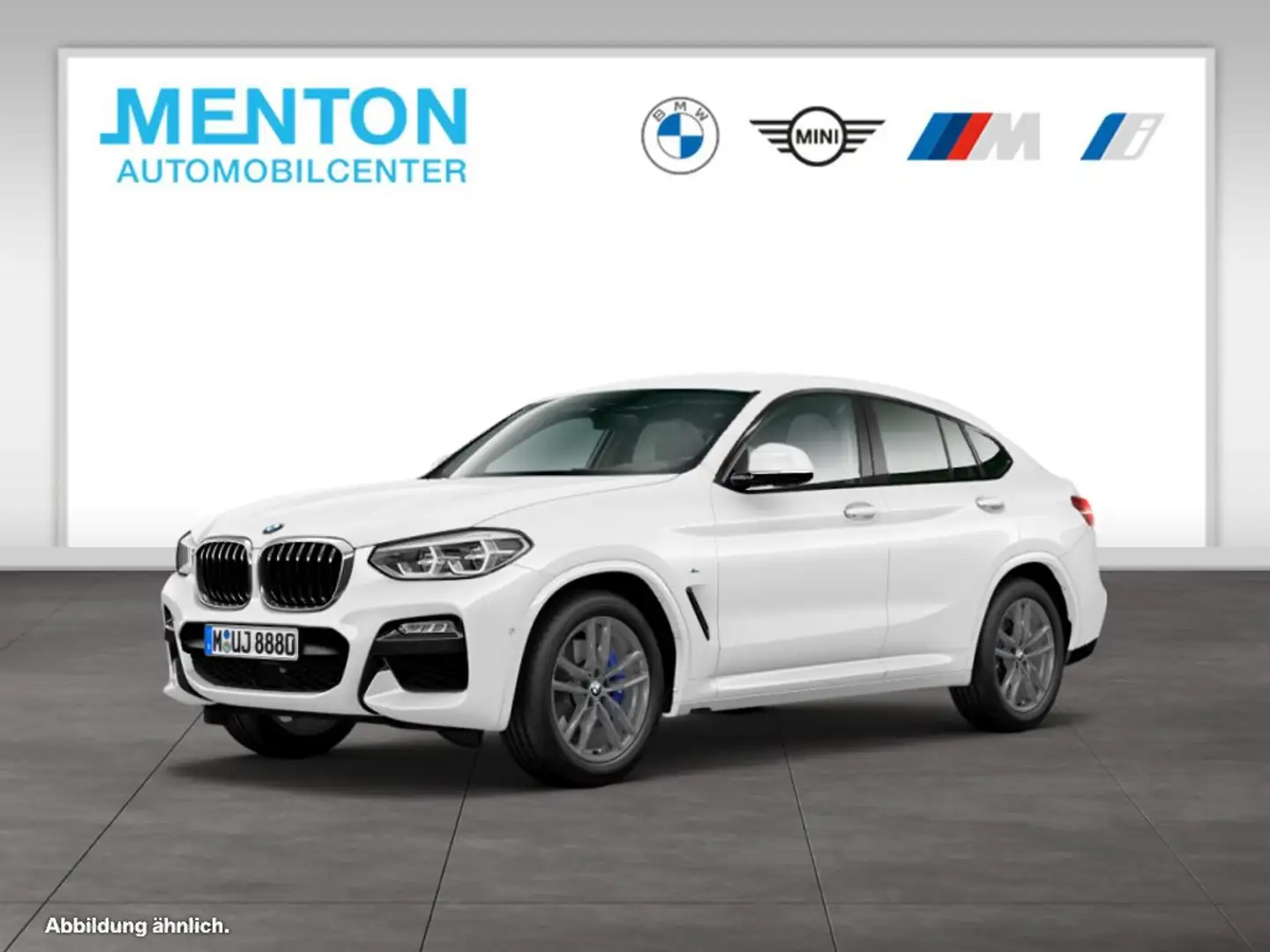 BMW X4 xDrive30d A M Sport Head-Up HK HiFi LED WLAN Blanc - 1