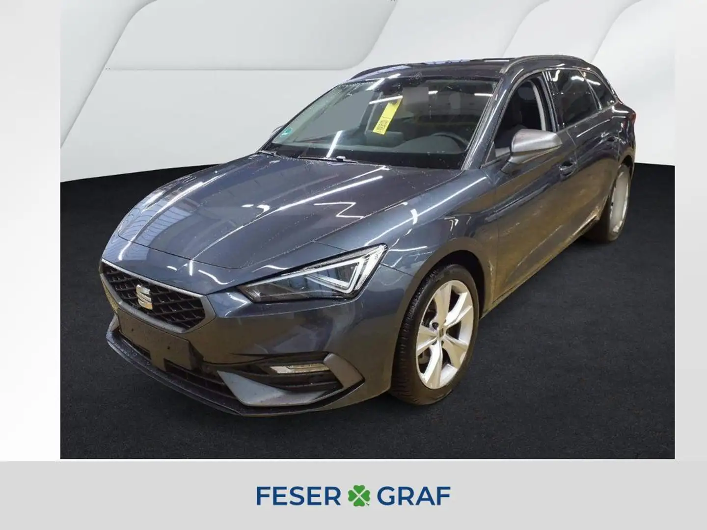 SEAT Leon Sportstourer FR 2.0 TDI MATRIX*GJR*PDC*RFK*ACC*NAV Grau - 1