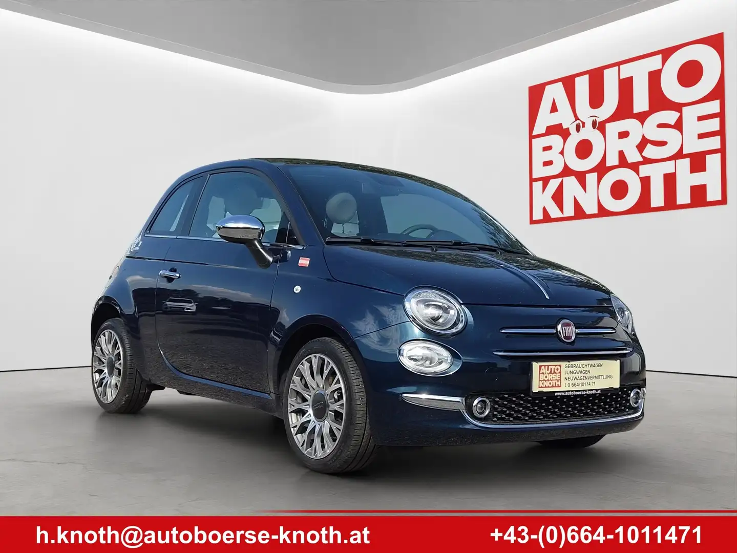 Fiat 500 Star ,Panorama Dach, PDC, Apple Car-Play usw... Blau - 1