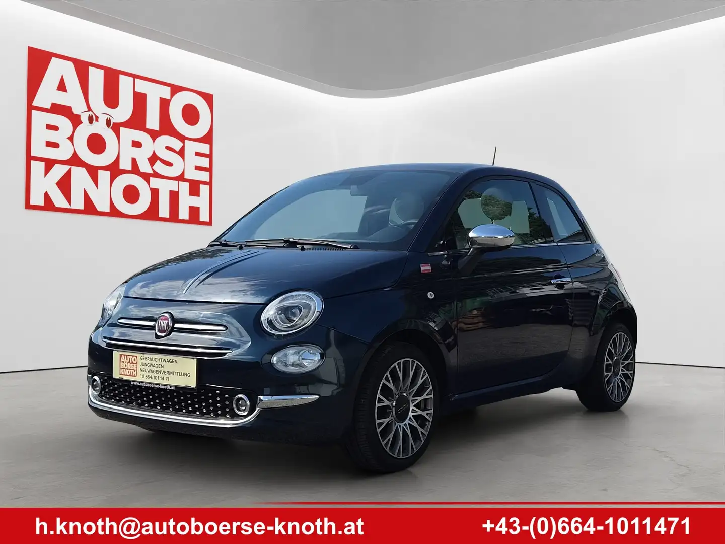 Fiat 500 Star ,Panorama Dach, PDC, Apple Car-Play usw... Blau - 2