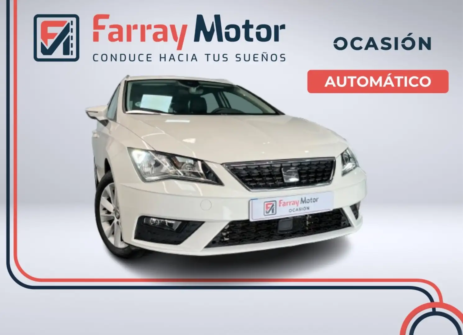 SEAT Leon 1.5 TGI GNC S&S Xcellence DSG7 130 Blanco - 1