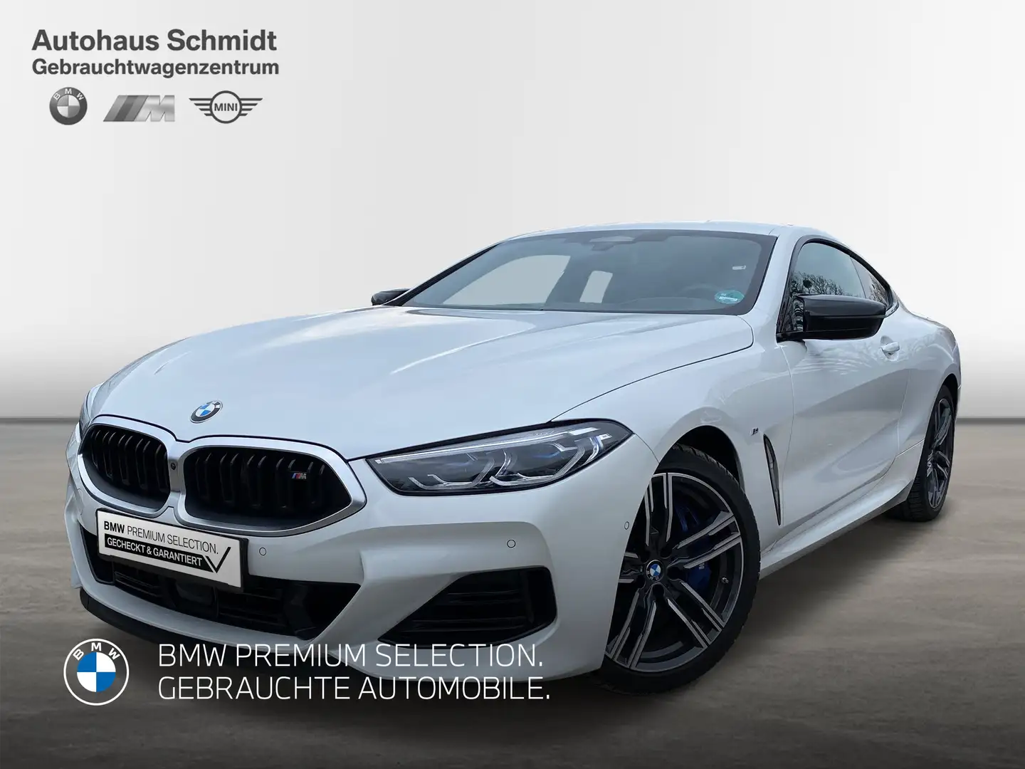BMW M850 i xDrive Coupé*Laser*Softclose*Sitzklima*LC Prof* Weiß - 1