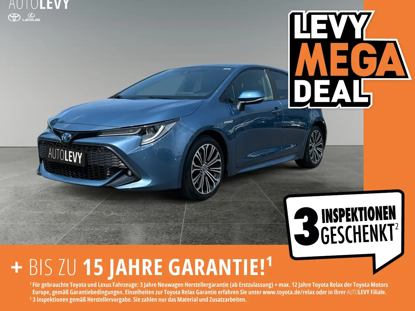 Toyota Corolla 2.0 HYBRID CLUB *NAVI*SHZ*PDC*LM*KLIMA* Schwarz - 1