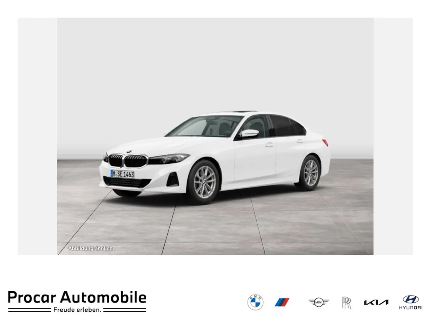 BMW 318 i GLASDACH+DRIIVASS+PDC+SHADOWLINE Weiß - 1
