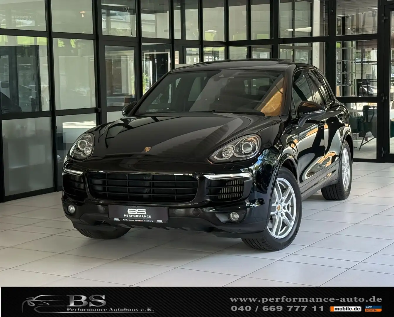 Porsche Cayenne S Diesel |PLATINUM EDITION|PANO|KAMERA| Noir - 1
