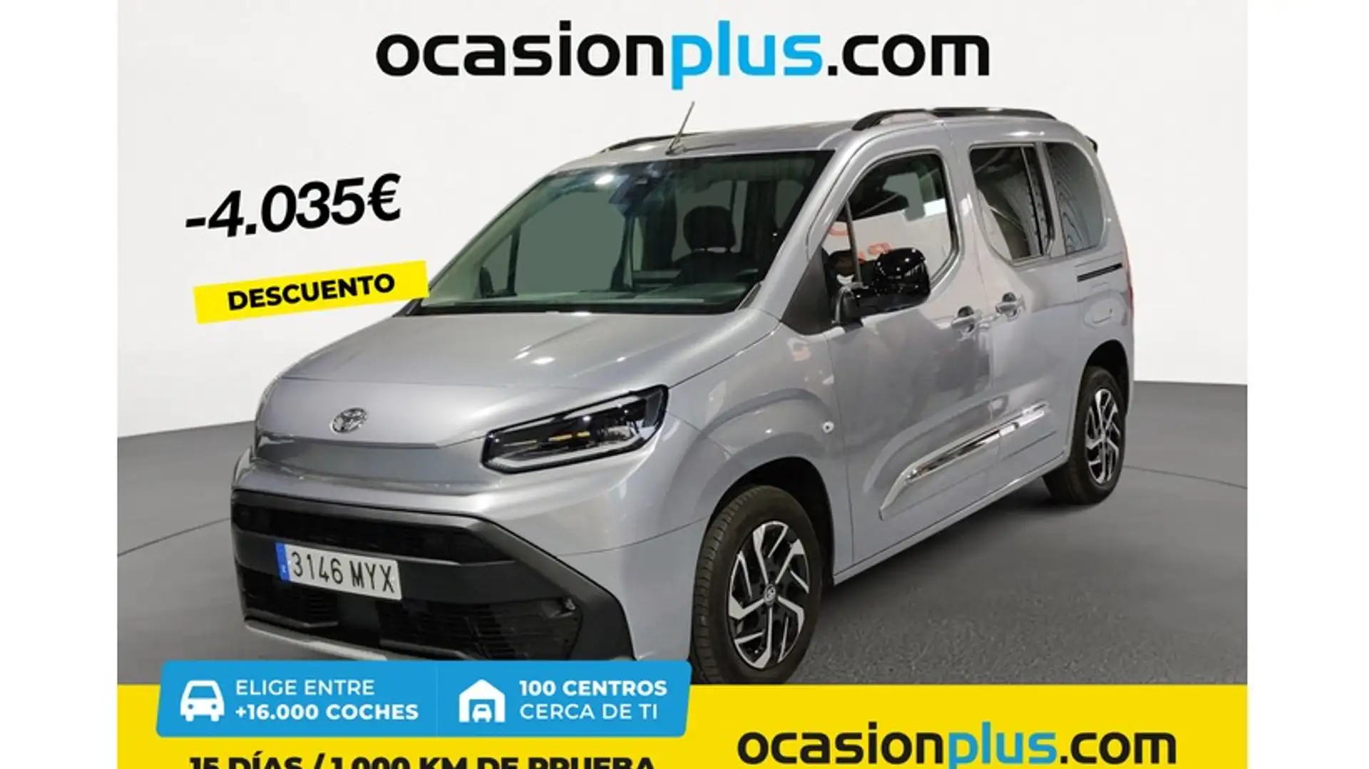 Toyota Proace City Family L1 1.5D 5pl. Active Aut. Silber - 1