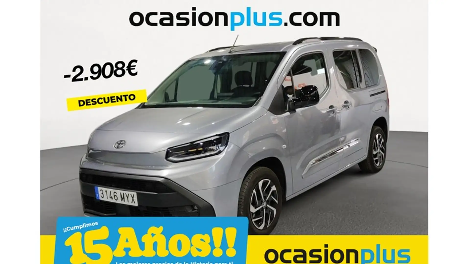 Toyota Proace City Family L1 1.5D 5pl. Active Aut. Argent - 1