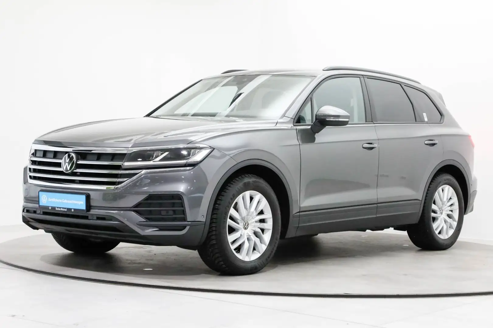 Volkswagen Touareg 3.0 TDI 4M AHK Navi SHZ Leder Kam. Luft Grau - 2