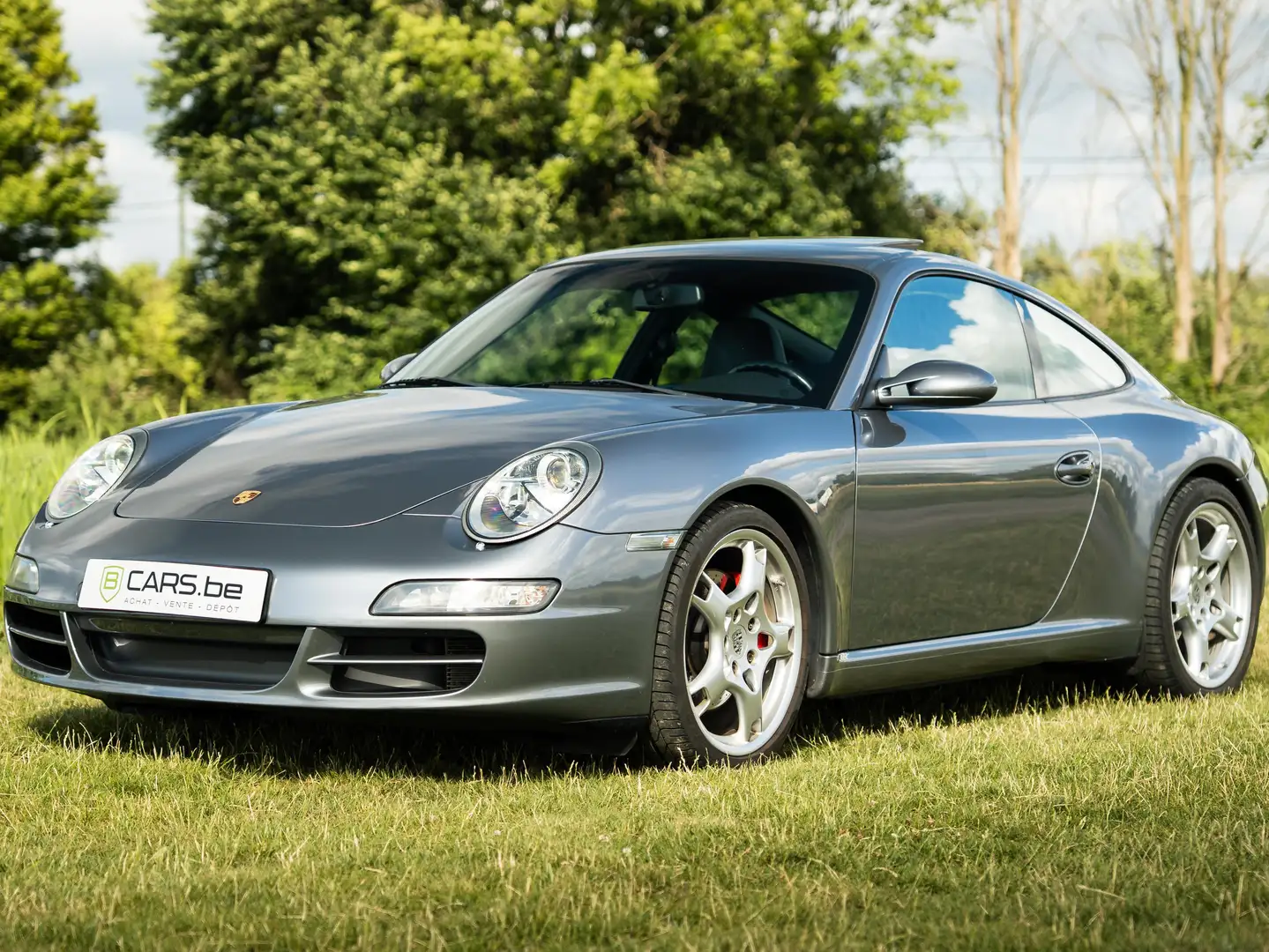 Porsche 997 Carrera 2S 3.8i Coupé TO Chrono Belge + carnet Grijs - 1