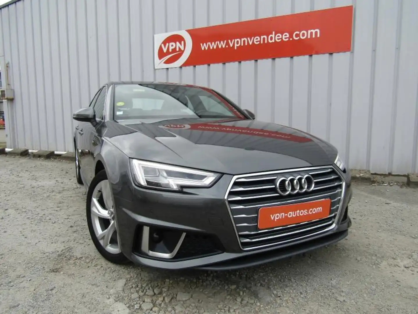 Audi A4 35 TDI 150ch S line S tronic 7 Euro6d-T Gris - 2