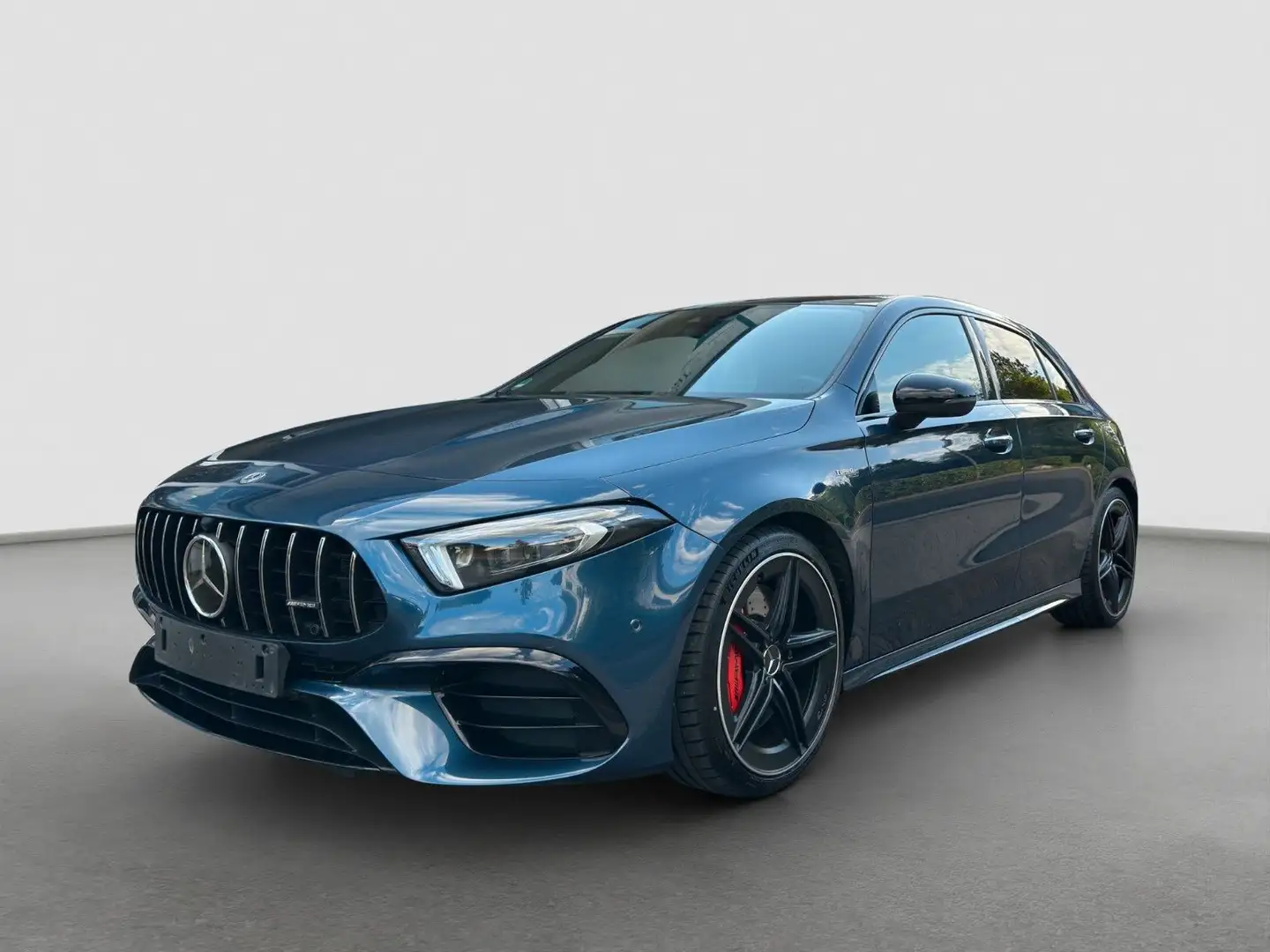 Mercedes-Benz A 45 AMG A45 AMG*Pano*Virtual*Navi*Nappa*LED*360*Spur*SHZ Modrá - 1