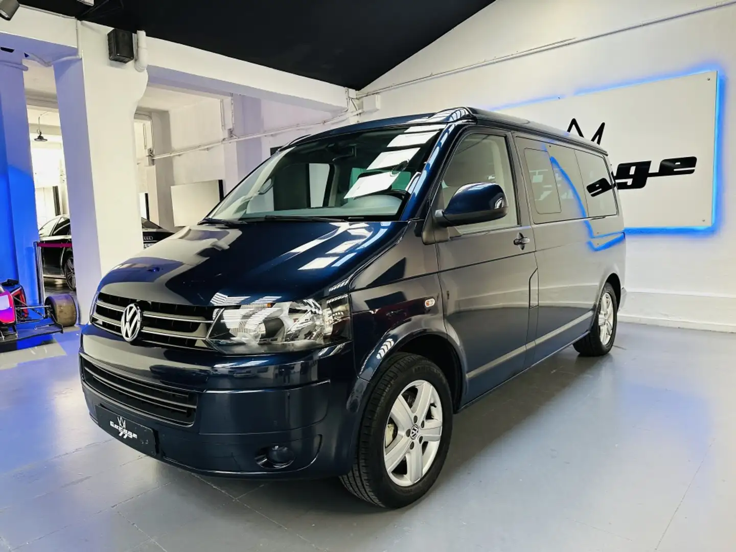 Volkswagen T5 California 2.0Bi-TDI BMT Beach Ed. T.E. 4M Azul - 2