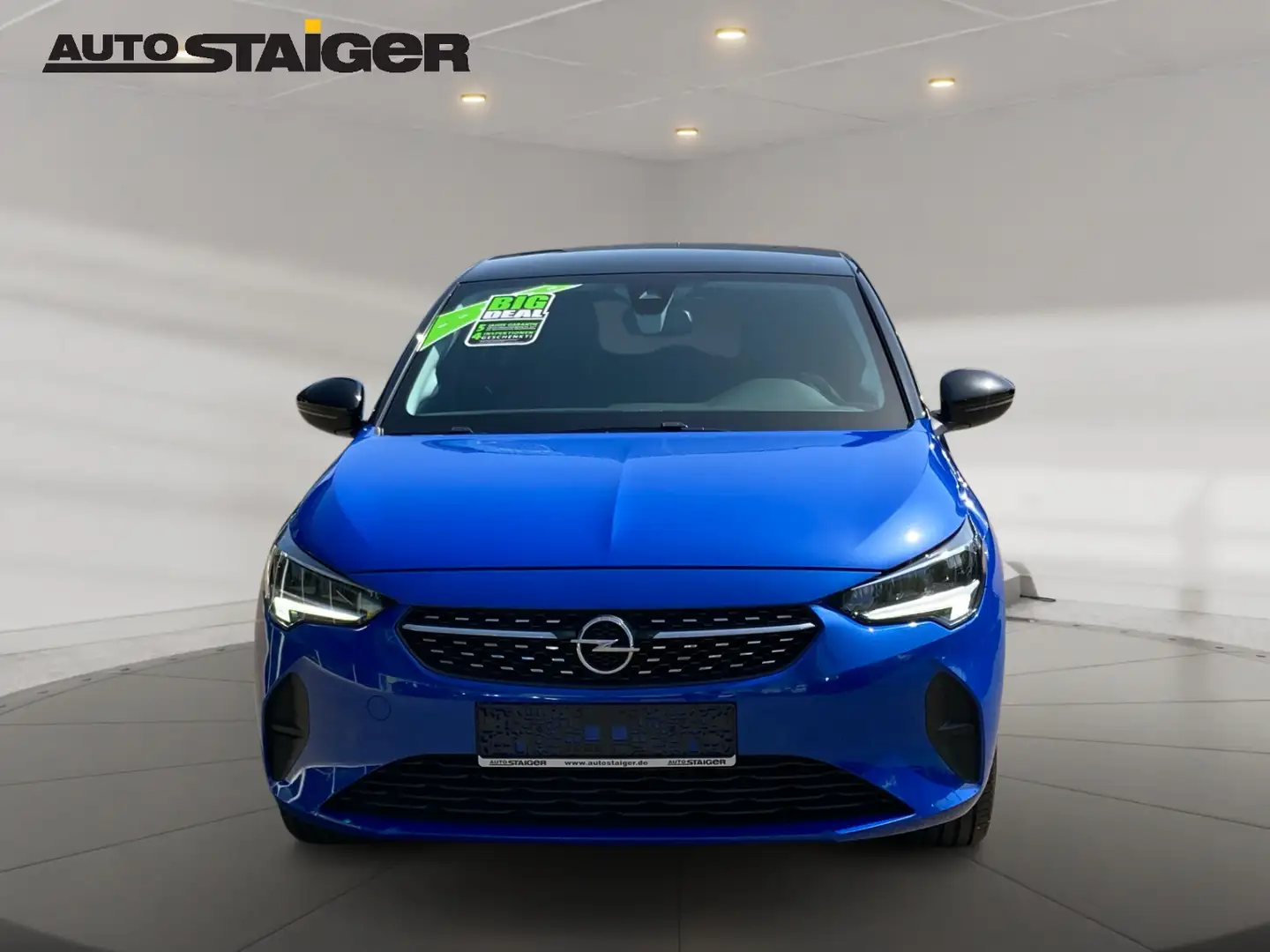 Opel Corsa F 1.2 Elegance Sitzheizung, CarPlay Bleu - 2