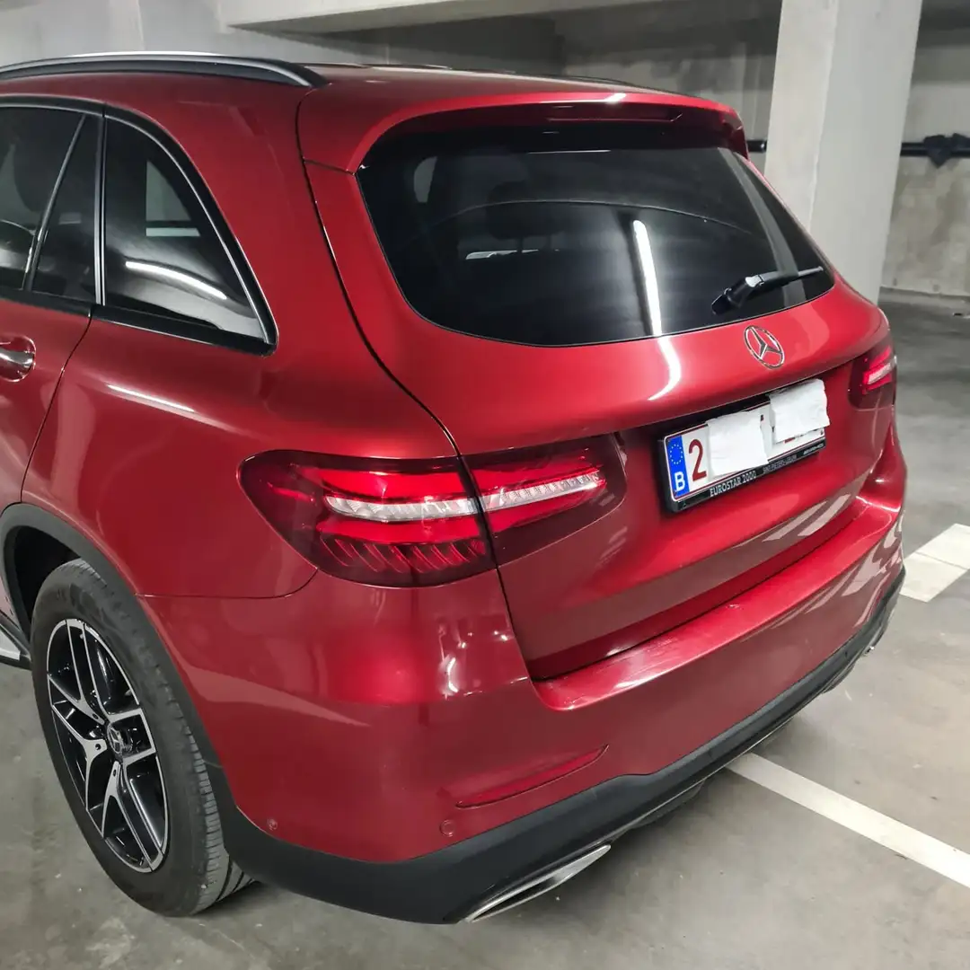 Mercedes-Benz GLC 250 Rojo - 1