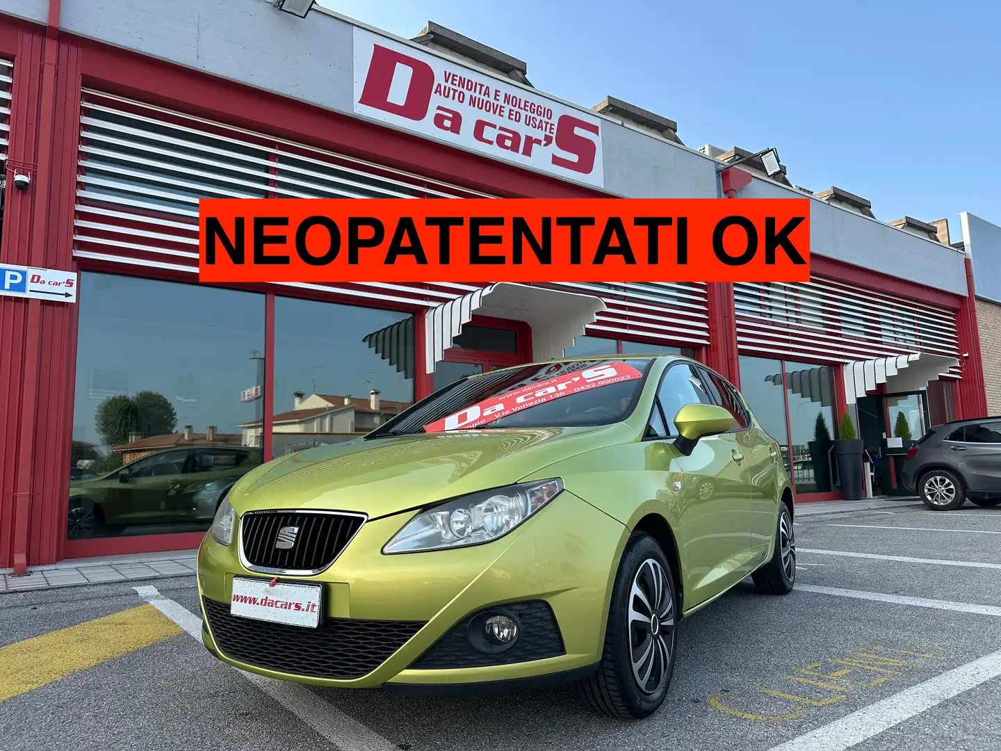 SEAT Ibiza SC 1.4 Mtv TRL, NEOPATENTATI OK! GPL! Vert - 2