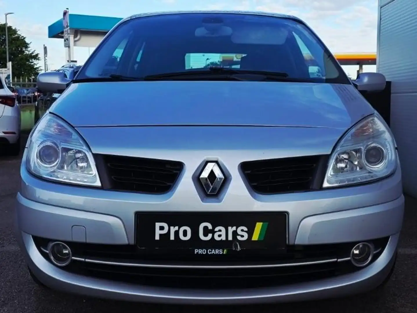 Renault Scenic II Exception 1,5 dCi, LEDER, TEMPOMAT, AHK, PDC Silber - 2