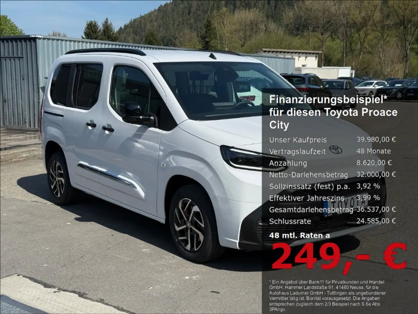 Toyota Proace City Verso Teamplayer L1 electric Weiß - 1