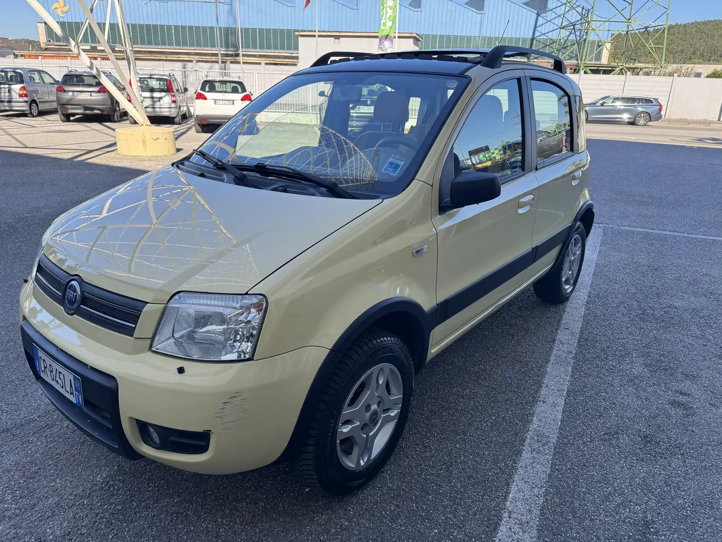 Fiat Panda Panda II 2003 1.2 Climbing 4x4 Giallo - 2
