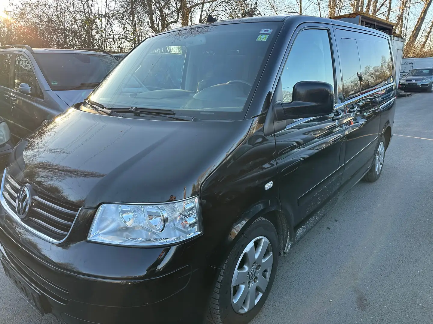 Volkswagen T5 Multivan Comfortline 2,5 TDI 174 PS KLIMA NAVI ALU TISCH Nero - 1
