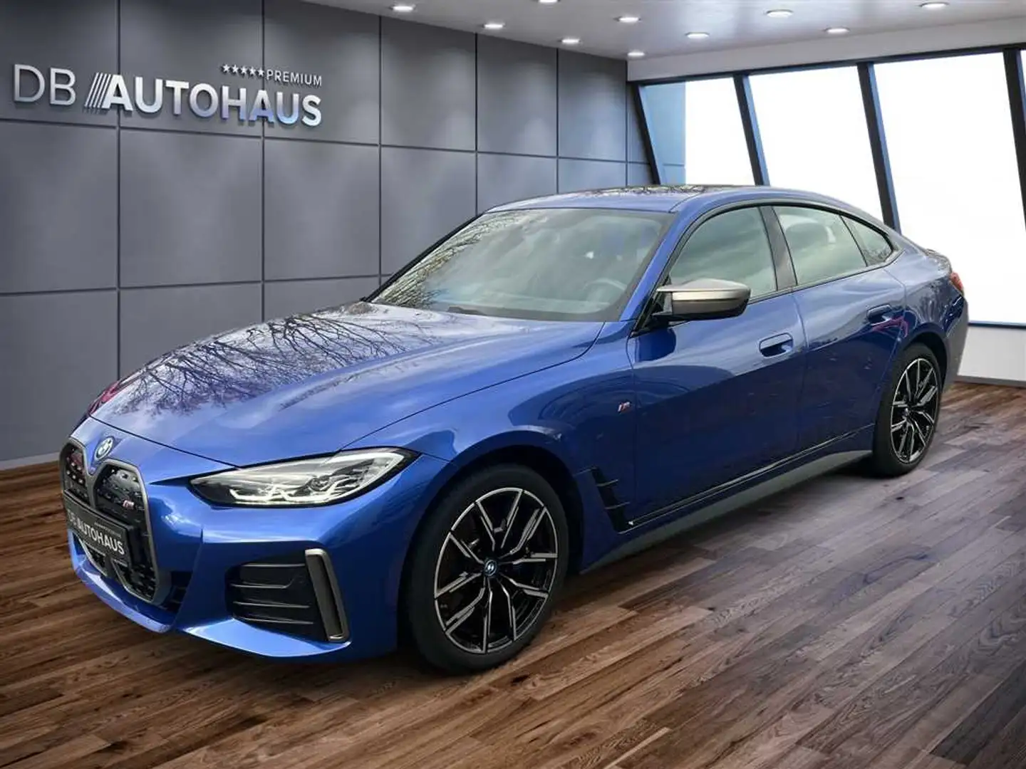 BMW i4 xDrive Gran Coupe M50 84 kWh Bleu - 1