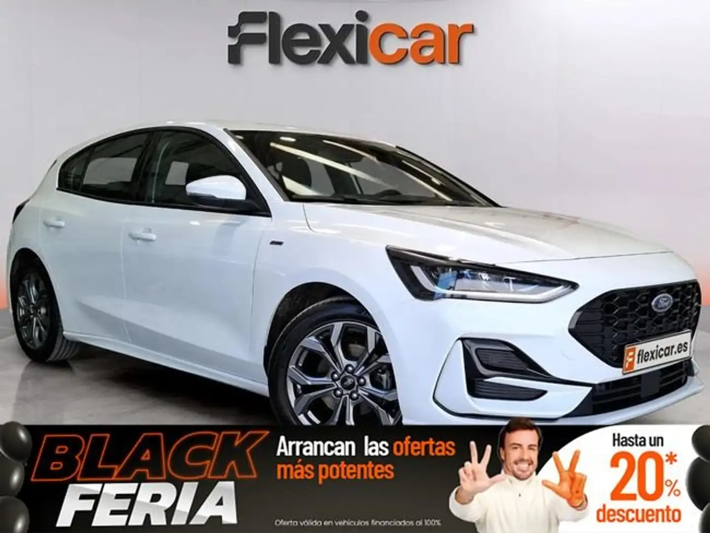 Ford Focus 1.0 Ecoboost ST-Line X 125 Blanc - 1