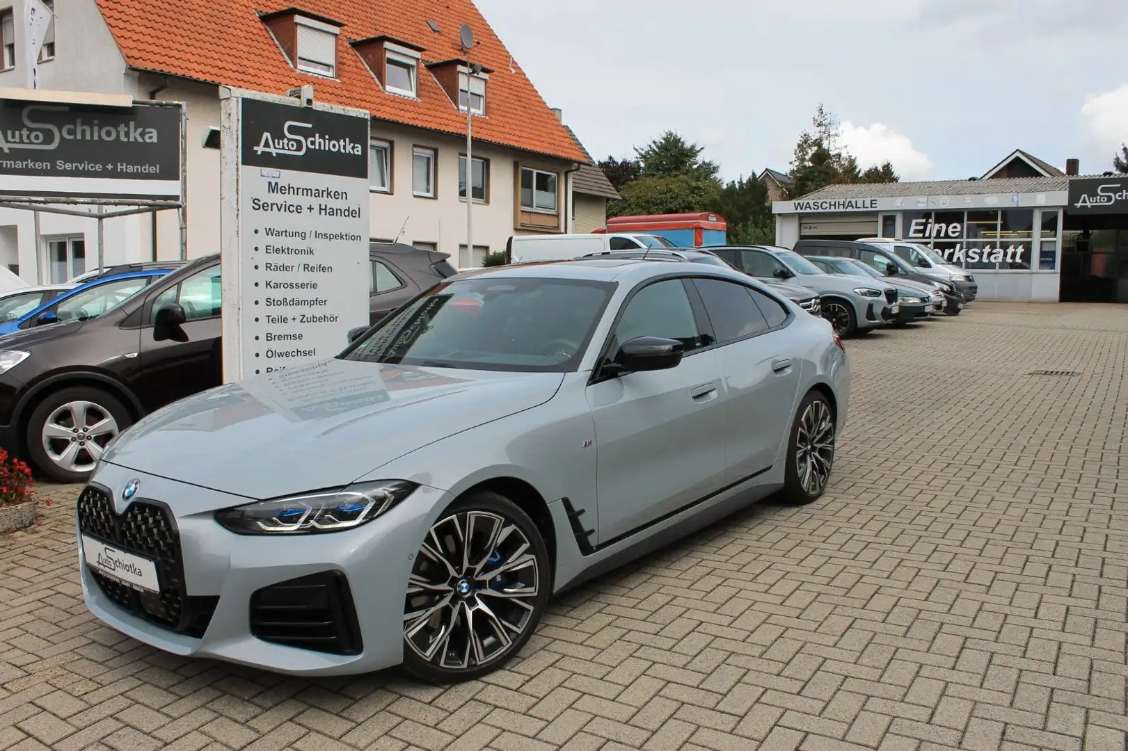 BMW 420 420d xDrive Gran Coupé A - AHK-Standheizung Grau - 1