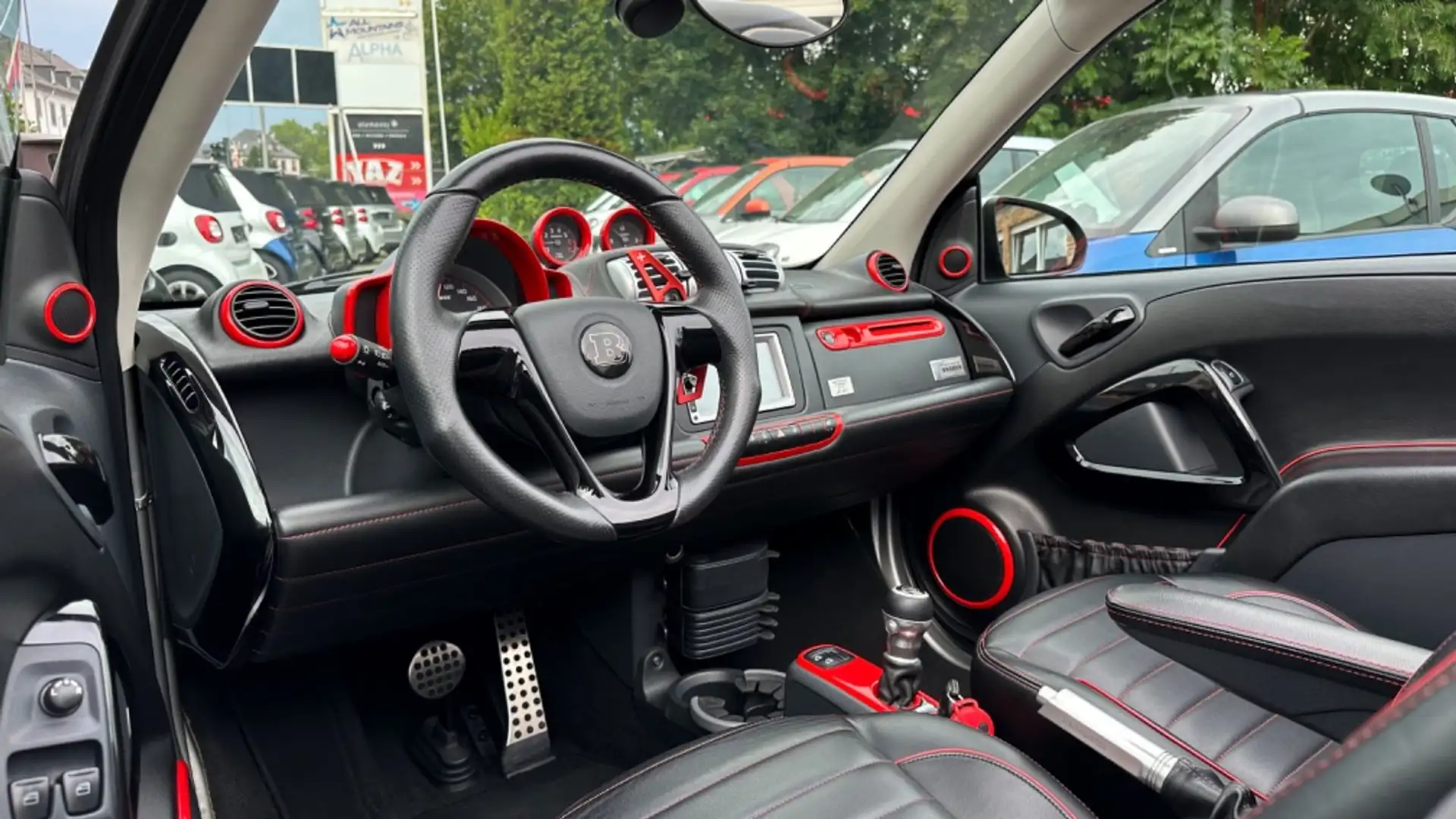 smart forTwo Cabrio BRABUS*TAILOR MADE*AMG ALUBEAM*41 OF 100* Plateado - 2