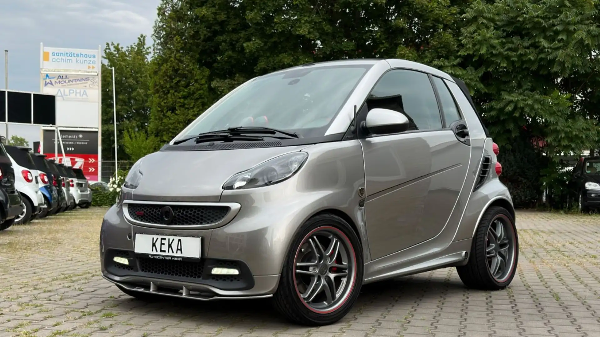 smart forTwo Cabrio BRABUS*TAILOR MADE*AMG ALUBEAM*41 OF 100* Plateado - 1
