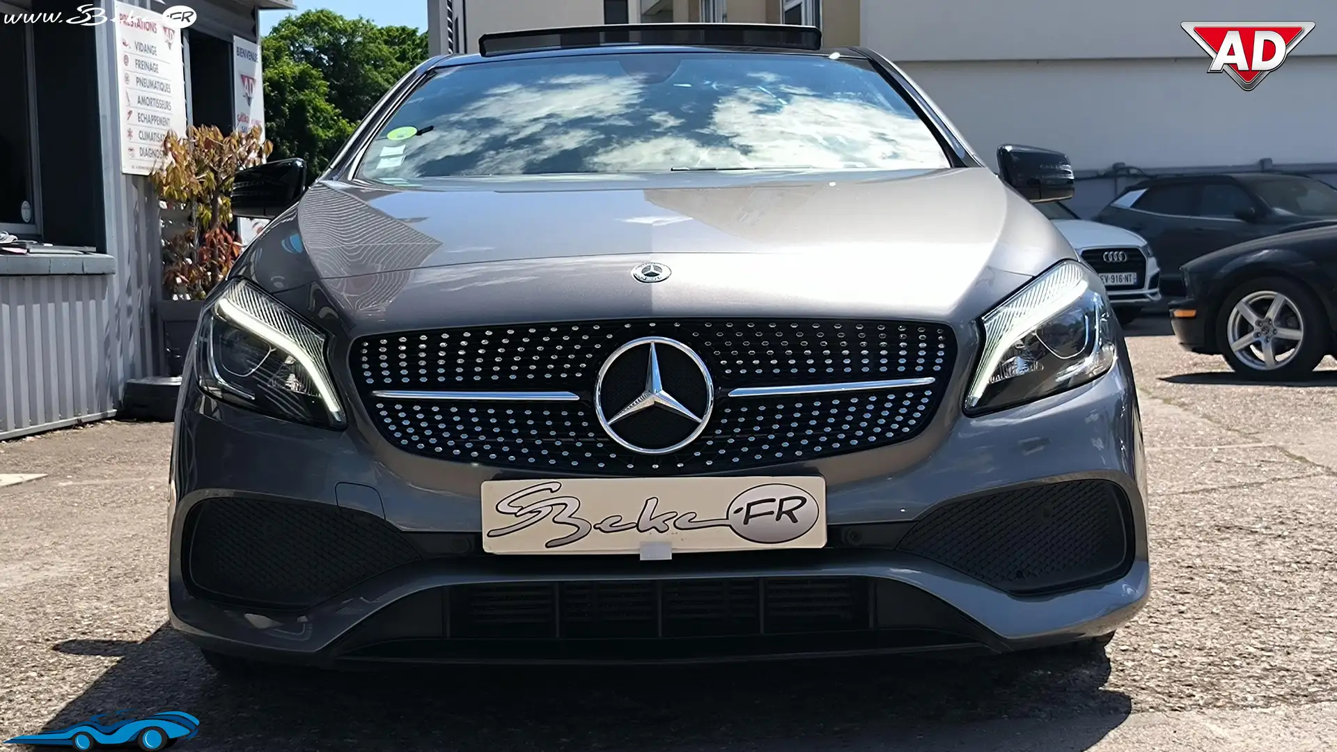 Mercedes-Benz A 200 200 d 7G-DCT Sport Edition TOIT OUVRANT / JANTES A Šedá - 2