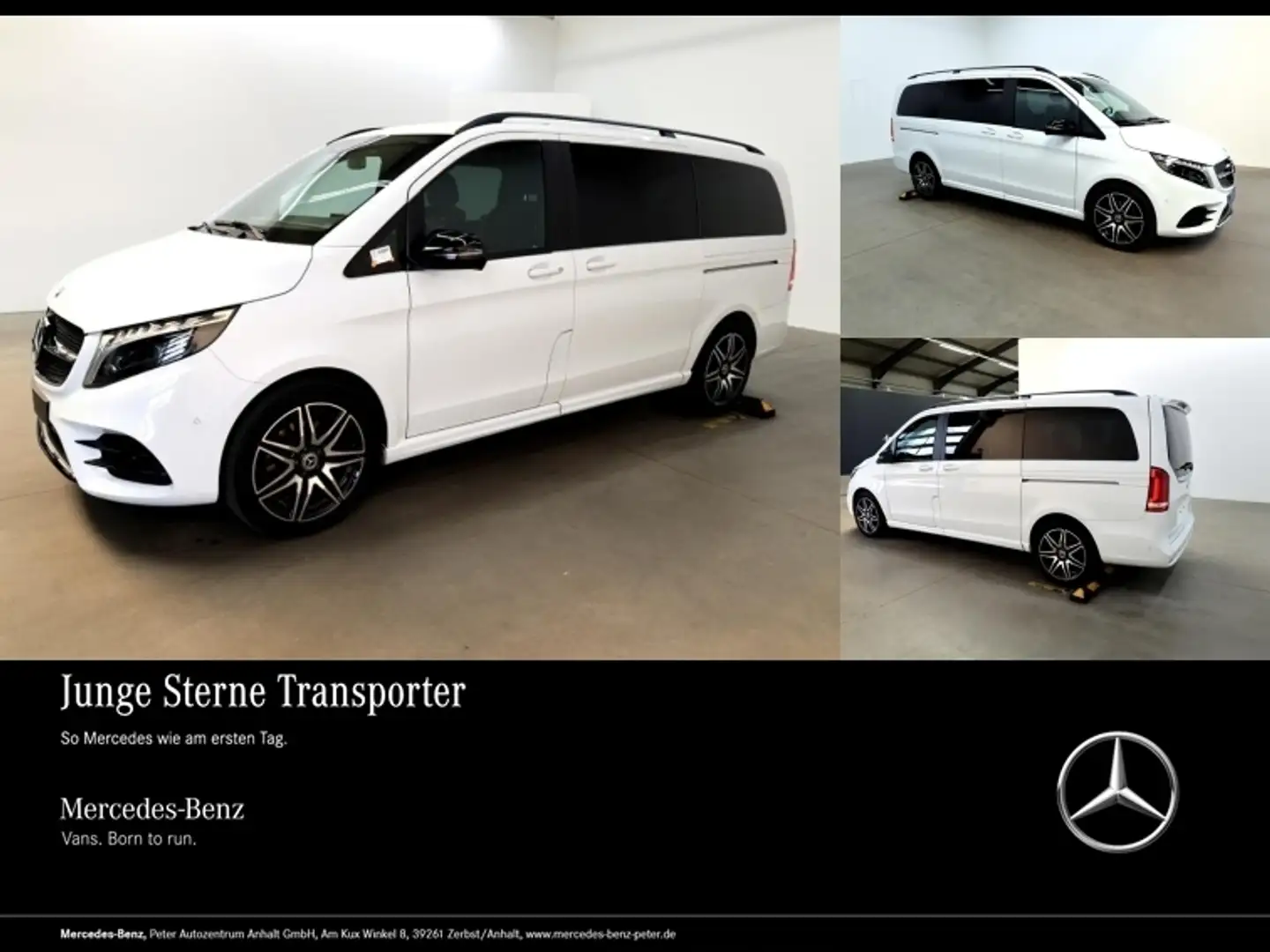 Mercedes-Benz V 220 d EDIT Lang AMG/Night-P./Panoramadach/LED Wit - 1