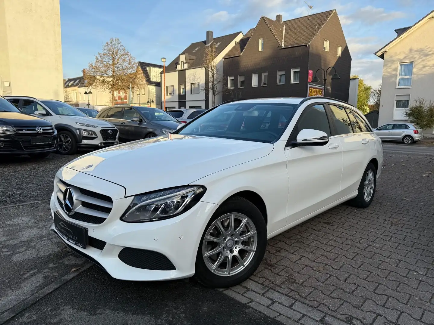 Mercedes-Benz C 200 d G-Tronic Plus 2.Hand*LED*Navi Weiß - 1