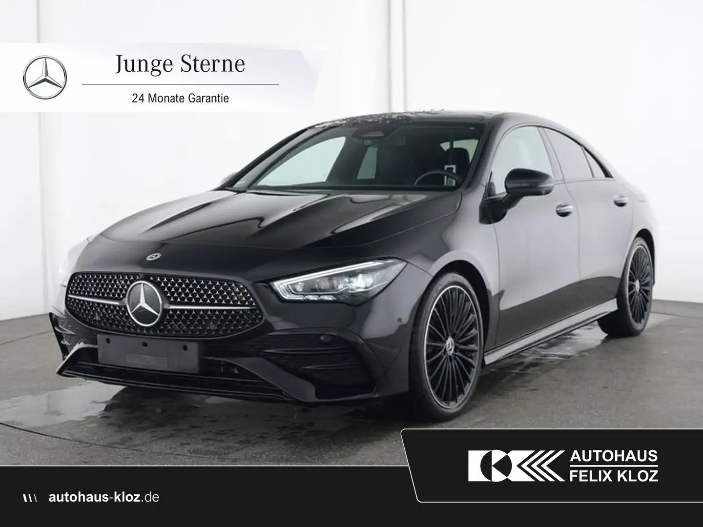 Mercedes-Benz CLA 200 AMG Plus*Pano*19"*Leder*Night*HUD*MBeam* Schwarz - 1