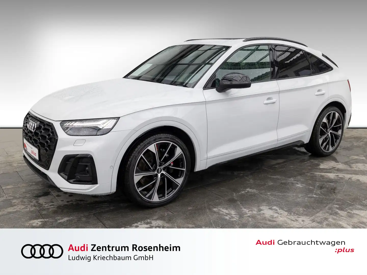 Audi SQ5 Sportback TDI qu. tiptr.(Matrix,BO,Luftfw.,Pa Weiß - 1