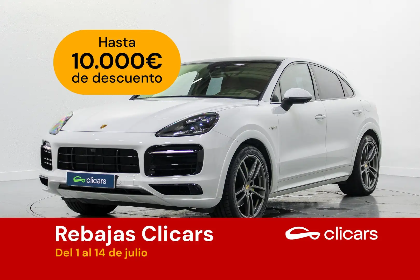Porsche Cayenne E-Hybrid Coupé Aut. Blanco - 1
