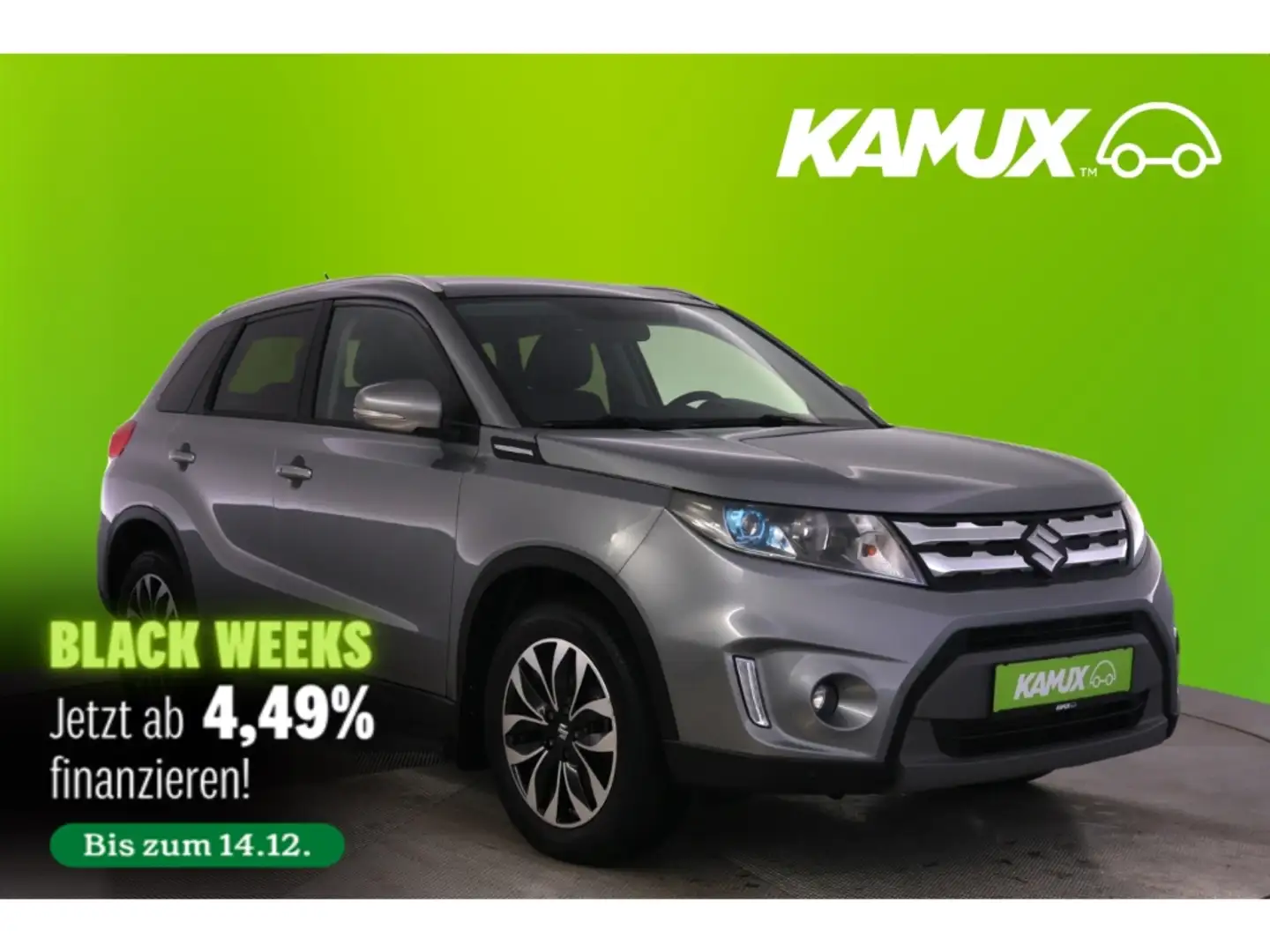 Suzuki Vitara 1.6DDiS Comfort+LED+NAVI+KAMERA+PDC+SHZ Gris - 1