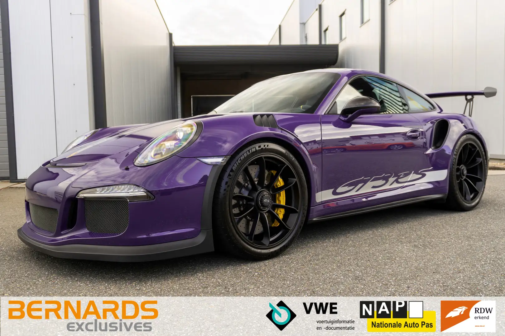 Porsche 991 (991) GT3 RS - Ultra Violet - Lift - PCCB Paars - 1
