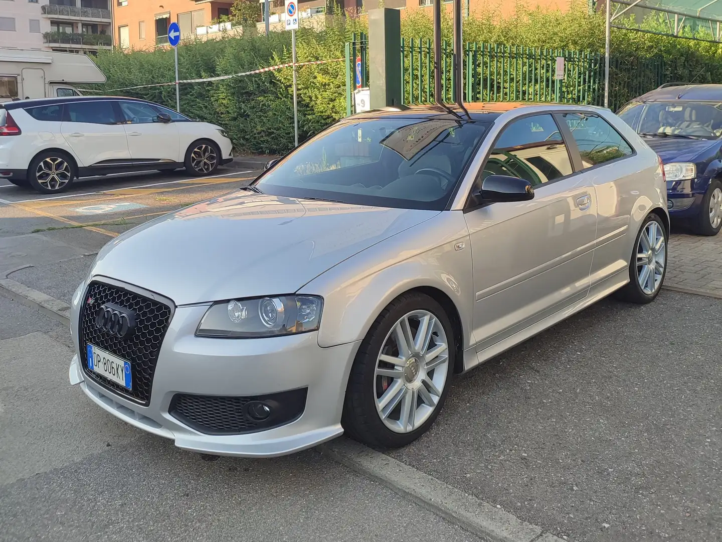 Audi S3 A3 II 2003 3p 2.0 tfsi quattro 265cv Grigio - 1